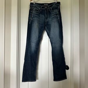Salvage dark wash jeans